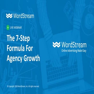 The 7 Step Formula For Agency Growth