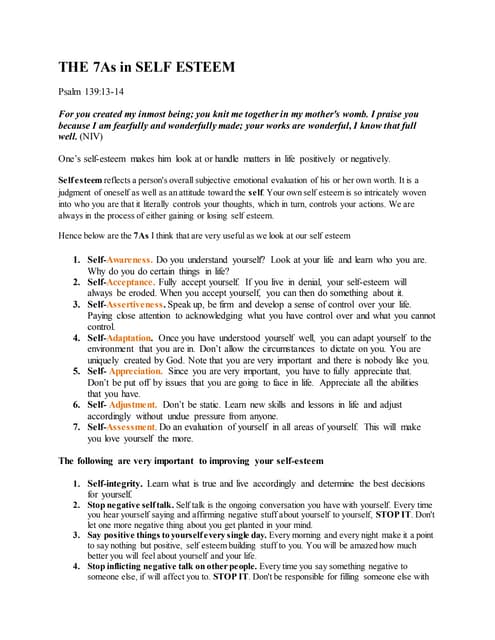 How to build up confidence | PDF