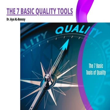 The 7 basic Quality Tools.pdf for helathcare | PPT
