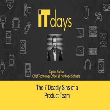 The 7 deadly sins of a product team
