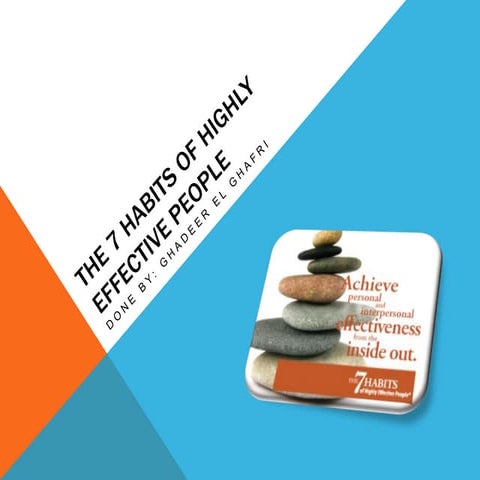 The 7 Habits Of Highly Effective People