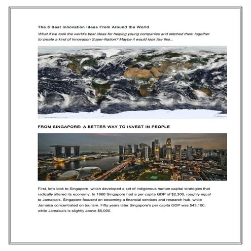 The 8 best innovation ideas from around the world