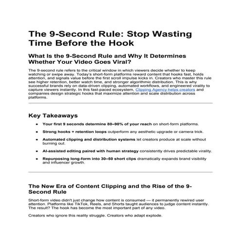 The 9-Second Rule_ Stop Wasting Time Before the Hook.docx