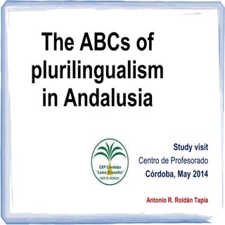 The ABCs of plurilingualism 2014