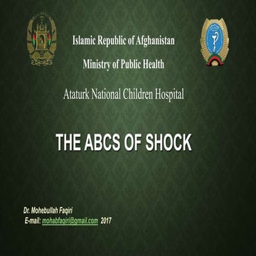 The ABCs of shock | PPTX