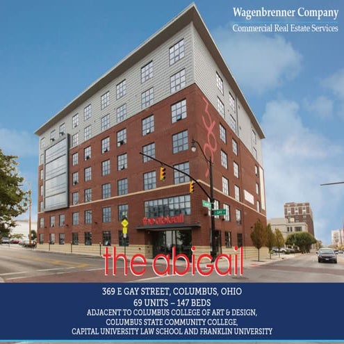 Commercial Real Estate Listing Brochure