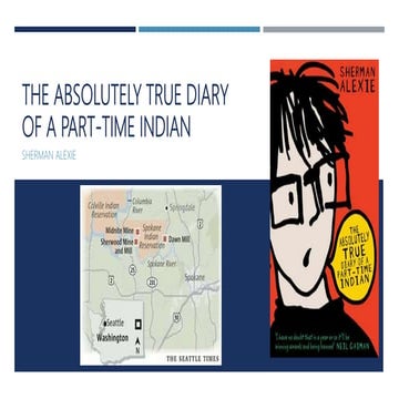The Absolutely True Diary Of A Part-time Indian Book Summary www.slideshare.net