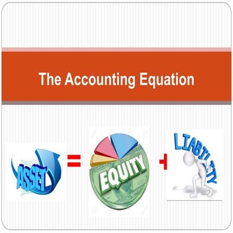 The accounting equation