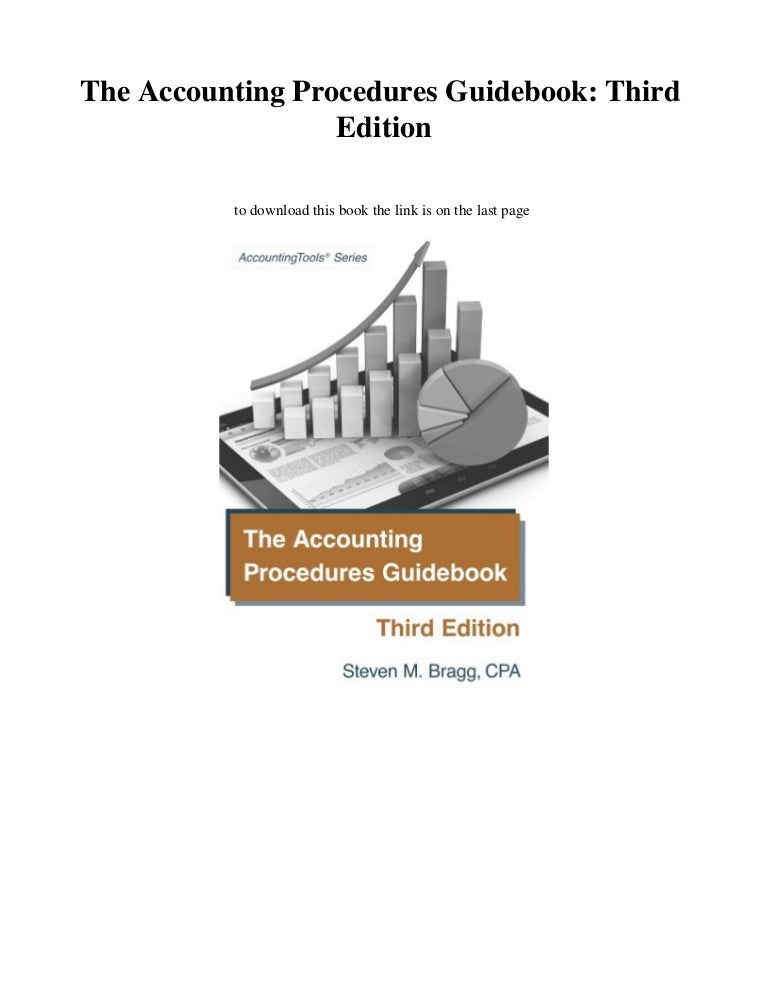 [DOWNLOAD] The Accounting Procedures Guidebook Third Edition