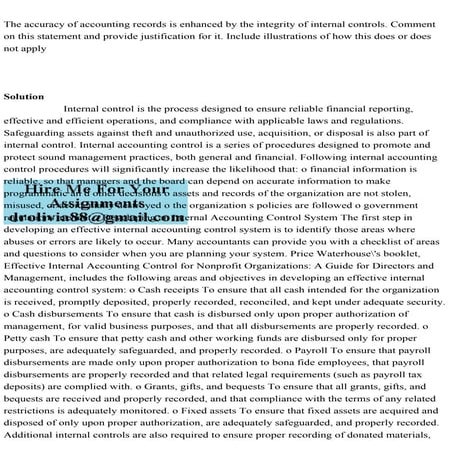 The accuracy of accounting records is enhanced by the integrity of i.pdf