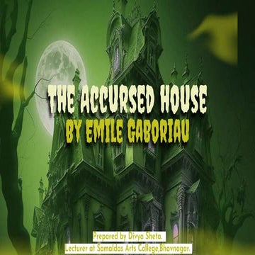 The Accursed House by Émile Gaboriau | PPTX