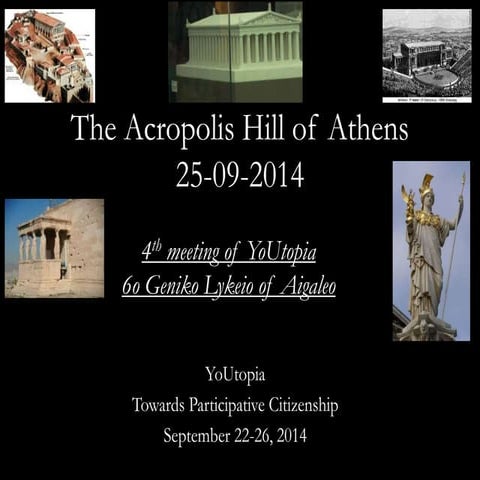 1. The Acropolis Hill of Athens