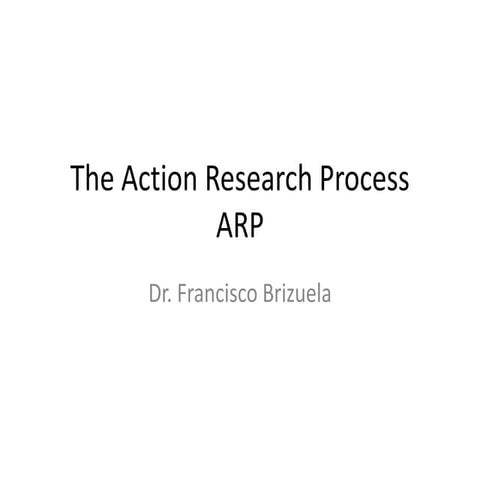 The Action Research Process-APA Guidelines