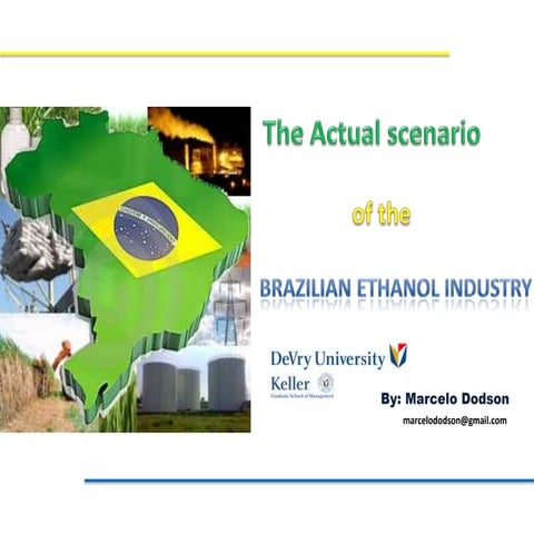 Ethanol in Brazil | PPT