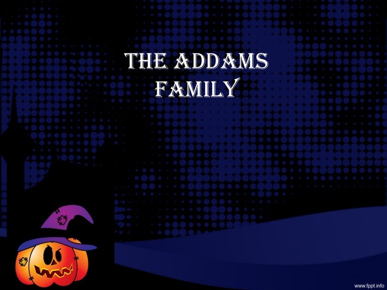 The addams family family tree