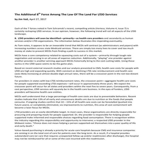 The additional 8th force among the law of the land for idd services (1) final...