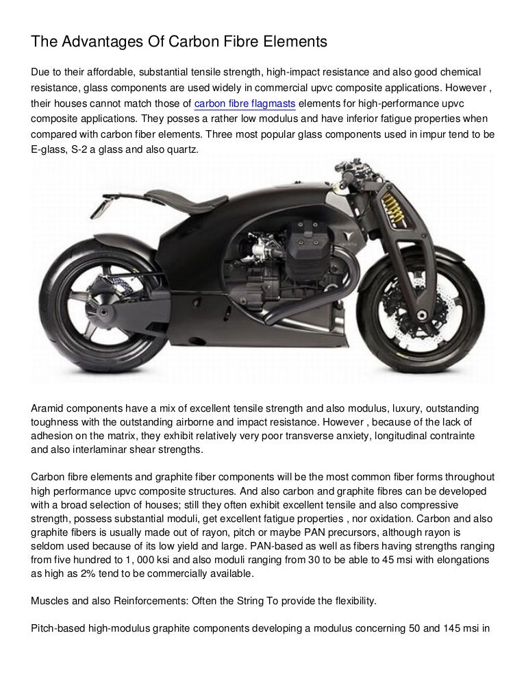 The Advantages Of Carbon Fibre Elements
