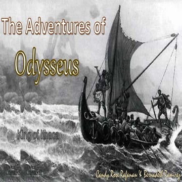 The adventures of odysseus part1