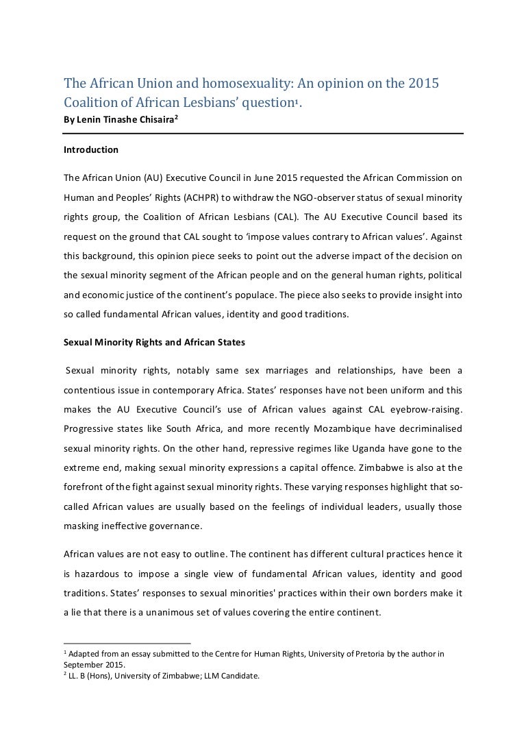 Homosexuality opinion essay 06 picture