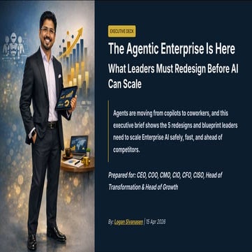 Scaling Enterprise AI: The 5 Essential Redesigns for Agentic AI Success ...