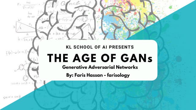 The age of GANs