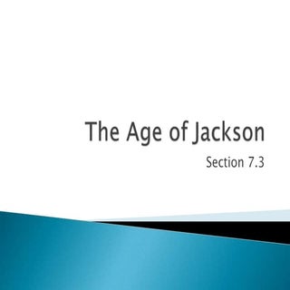 The Age of Jackson