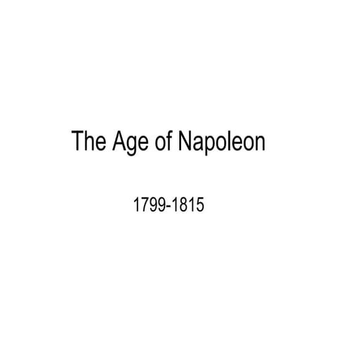 Napoleon Bonaparte | PPTX