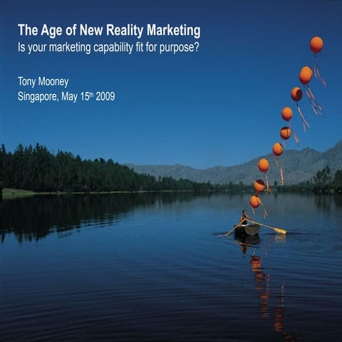 The Age Of New Reality Marketing V5.1 Final