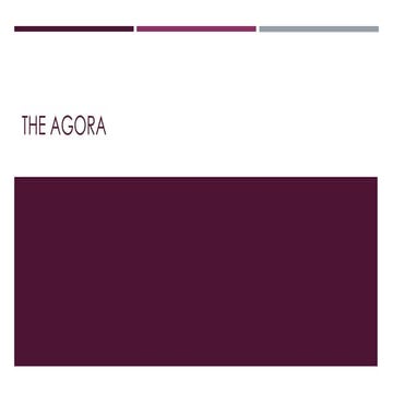 The agora overview
