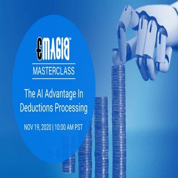 The AI Advantage In Deductions Processing | Emagia Deductions Automation | Em...