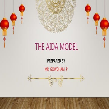 The aida model- Gowdham