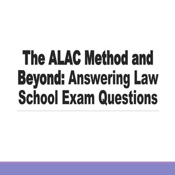 The ALAC Method and Beyond.pdf Answering Bar Questions