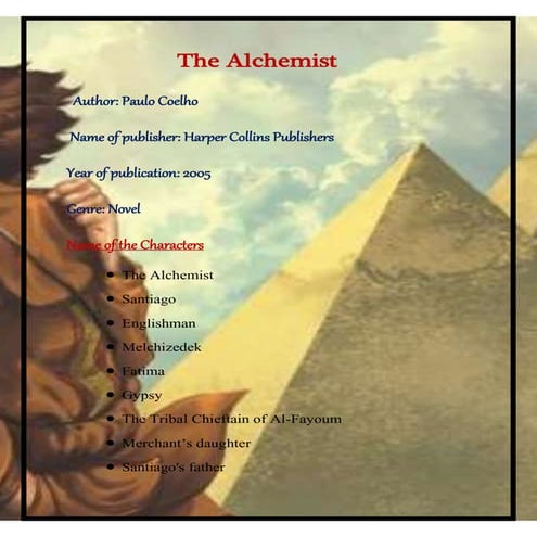 The alchemist book review