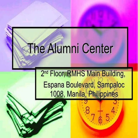 The Alumni Center Inauguration