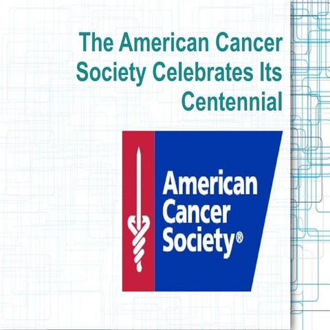 All about the American Cancer Society! | PPTX
