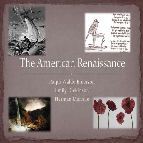 The American Renaissance | PPTX