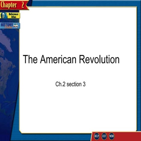 The american revolution