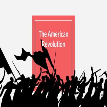 The American Revolution