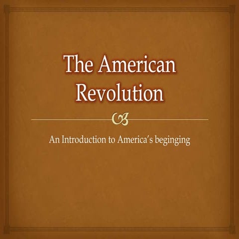 The american revolution.ppt
