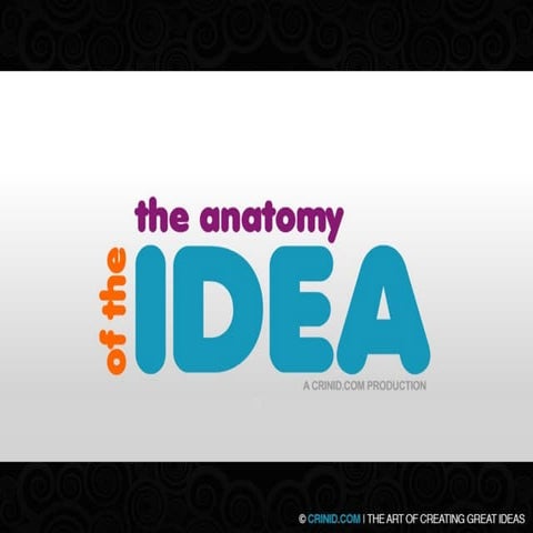 The Anatomy Of The Idea