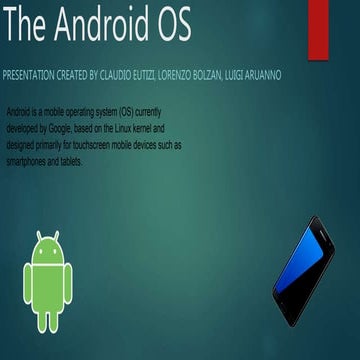 The android os | PPTX