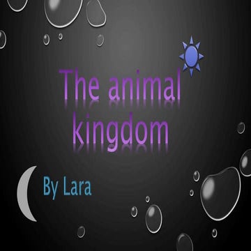 The animal kingdom