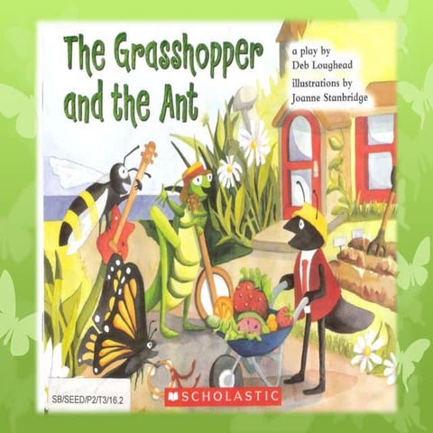 The Ant and The Grasshopper - scanned pages from the book