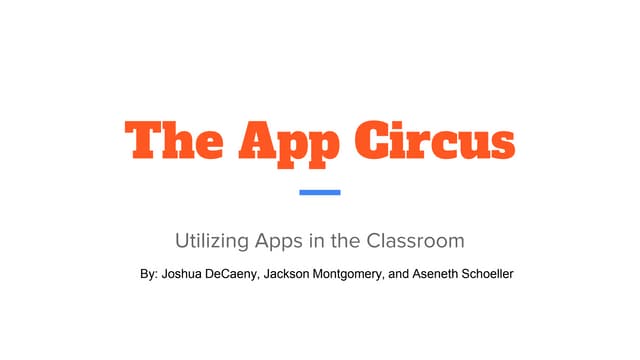 The App Circus.pptx