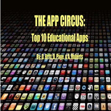The App Circus:  Top 10 Educational Apps