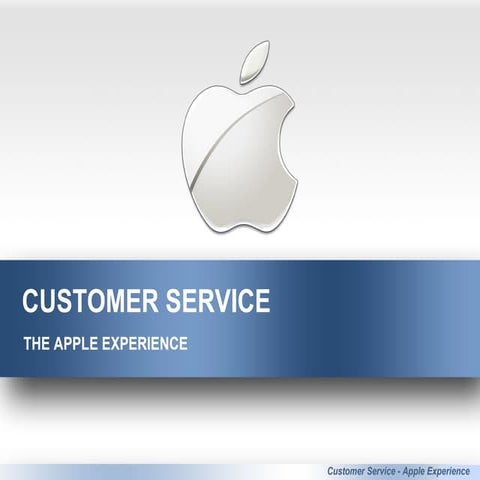The Apple Experience