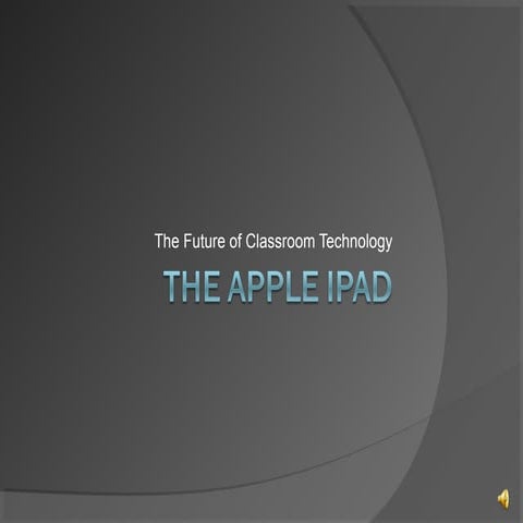 The apple ipad storyboard