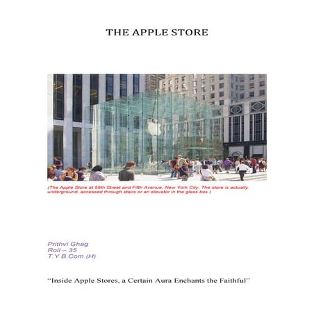 The apple store