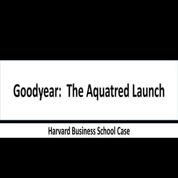 The aquatred launch