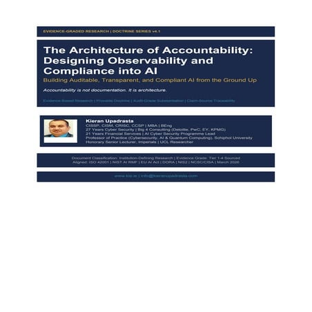 Designing Auditable and Compliant AI Systems with Accountability ...